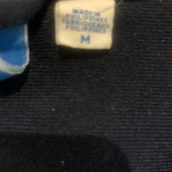 adidas mens retro jersey navy m - Picture 4 of 4